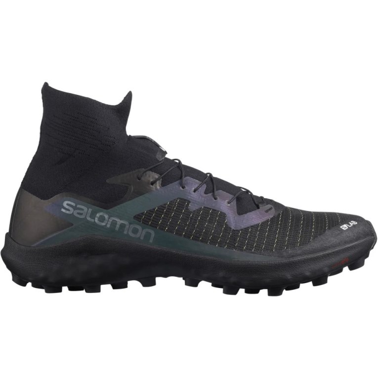 Black Salomon S/Lab Cross 2 Men\'s Trail Running Shoes | IE BX8963